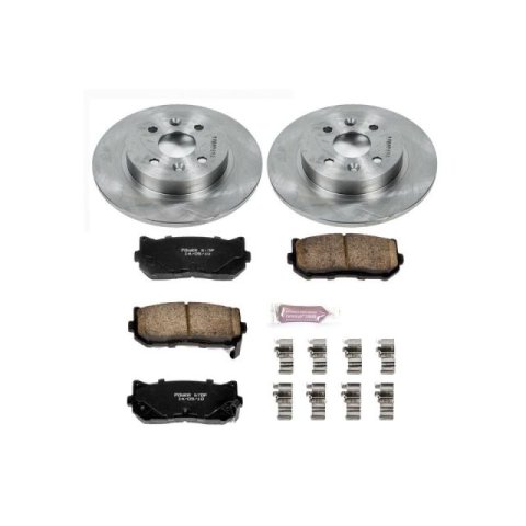 Power Stop 98-01 Kia Sephia Rear Autospecialty Brake Kit thumbnail 1