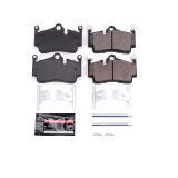 Power Stop 17-18 Porsche 718 Boxster Rear Z23 Evolution Sport Brake Pads w/Hardware thumbnail 1