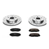 Power Stop 10-12 Lexus HS250h Front Z23 Evolution Sport Brake Kit thumbnail 1