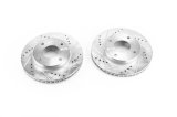Power Stop 09-11 Nissan Versa Front Evolution Drilled & Slotted Rotors - Pair thumbnail 2