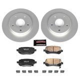 Power Stop 08-12 Chrysler Town & Country Rear Z17 Evolution Geomet Coated Brake Kit thumbnail 1
