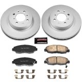 Power Stop 96-05 Honda Civic Front Z17 Evolution Geomet Coated Brake Kit thumbnail 1