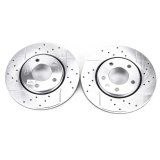 Power Stop 02-07 Chrysler Town & Country Front Evolution Drilled & Slotted Rotors - Pair thumbnail 1