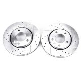 Power Stop 02-07 Chrysler Town & Country Front Evolution Drilled & Slotted Rotors - Pair thumbnail 2