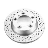 Power Stop 17-19 Porsche 718 Boxster Rear Evolution High Carbon Geomet Coated Rotor thumbnail 1