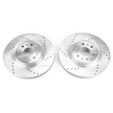 Power Stop 18-19 Buick Enclave Front Evolution Drilled & Slotted Rotors - Pair thumbnail 2