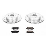 Power Stop 05-12 Nissan Pathfinder Rear Z23 Evolution Sport Brake Kit thumbnail 1