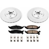 Power Stop 95-00 Chrysler Cirrus Front Z17 Evolution Geomet Coated Brake Kit thumbnail 1