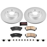 Power Stop 06-12 Ford Fusion Front Z17 Evolution Geomet Coated Brake Kit thumbnail 1