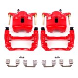 Power Stop 03-08 Pontiac Vibe Front Red Calipers w/Brackets - Pair thumbnail 2