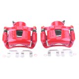 Power Stop 04-11 Chevrolet Aveo Front Red Calipers w/Brackets - Pair thumbnail 1