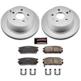 Power Stop 10-17 Chevrolet Equinox Rear Z17 Evolution Geomet Coated Brake Kit thumbnail 1