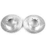Power Stop 99-08 Porsche 911 Front Evolution Drilled & Slotted Rotors - Pair thumbnail 7