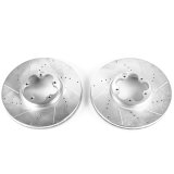 Power Stop 15-19 Ford Transit-150 Front Evolution Drilled & Slotted Rotors - Pair thumbnail 1