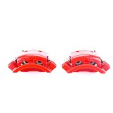 Power Stop 01-02 Dodge Ram 2500 Rear Red Calipers w/Brackets - Pair thumbnail 2