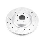 Power Stop 17-18 Mercedes-Benz SLC300 Front Evolution High Carbon Geomet Coated Rotor thumbnail 1