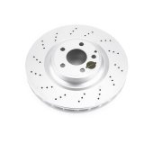 Power Stop 17-18 Mercedes-Benz SLC300 Front Evolution High Carbon Geomet Coated Rotor thumbnail 2