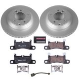 Power Stop 11-18 Porsche Cayenne Rear Euro-Stop Brake Kit thumbnail 1