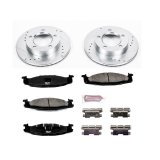 Power Stop 94-96 Ford Bronco Front Z23 Evolution Sport Brake Kit thumbnail 1