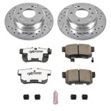 Power Stop 99-01 Acura RL Rear Z26 Street Warrior Brake Kit thumbnail 1