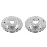 Power Stop 07-13 Suzuki SX4 Front Evolution Drilled & Slotted Rotors - Pair thumbnail 2