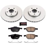 Power Stop 13-18 Ford C-Max Front Z17 Evolution Geomet Coated Brake Kit thumbnail 1