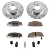 Power Stop 90-00 Honda Civic Front Z26 Street Warrior Brake Kit thumbnail 1