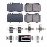 Power Stop 02-04 Mercedes-Benz C32 AMG Front Z23 Evolution Sport Brake Pads w/Hardware thumbnail 1