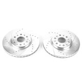 Power Stop 18-19 Buick Enclave Front Evolution Drilled & Slotted Rotors - Pair thumbnail 2