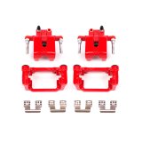 Power Stop 05-19 Chrysler 300 Rear Red Calipers w/Brackets - Pair thumbnail 1