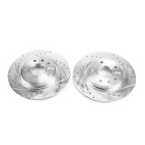 Power Stop 71-73 Buick Centurion Front Evolution Drilled & Slotted Rotors - Pair thumbnail 1