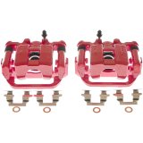 Power Stop 17-19 Nissan Leaf Rear Red Calipers - Pair thumbnail 1