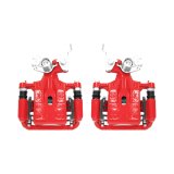 Power Stop 06-12 Ford Fusion Rear Red Calipers w/Brackets - Pair thumbnail 1