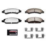Power Stop 06-18 Chevrolet Silverado 1500 Front Z36 Truck & Tow Brake Pads w/Hardware thumbnail 1