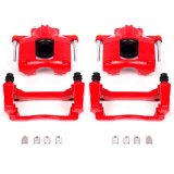 PowerStop Performance Powdercoated Brake Calipers S5044 Disc Caliper, Performance, Cast Iron, 1-Piston, Chrysler, Dodge, Jeep, Ram, Front, Kit thumbnail 2