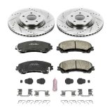 Power Stop 14-19 Infiniti Q50 Front Z23 Evolution Sport Brake Kit thumbnail 1