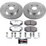 Power Stop 11-16 Buick LaCrosse Front Z26 Street Warrior Brake Kit thumbnail 1