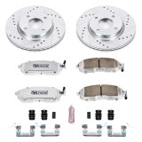 Power Stop 09-14 Nissan Cube Front Z26 Street Warrior Brake Kit thumbnail 1