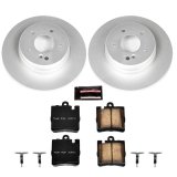Power Stop 03-05 Mercedes-Benz C240 Rear Z23 Evolution Sport Coated Brake Kit thumbnail 1