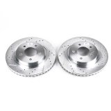 Power Stop 99-04 Chrysler 300M Front Evolution Drilled & Slotted Rotors - Pair thumbnail 2