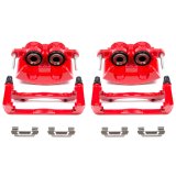 Power Stop 98-02 Chevrolet Camaro Front Red Calipers w/Brackets - Pair thumbnail 1