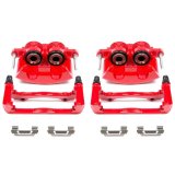 Power Stop 98-02 Chevrolet Camaro Front Red Calipers w/Brackets - Pair thumbnail 2