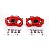 Power Stop 13-17 Lexus ES300h Front Red Calipers w/Brackets - Pair thumbnail 2
