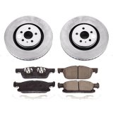 Power Stop 15-19 Ford Edge Front Z17 Evolution Geomet Coated Brake Kit thumbnail 1