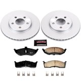 Power Stop 00-05 Dodge Neon Front Z17 Evolution Geomet Coated Brake Kit thumbnail 1