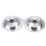 Power Stop 04-05 Buick Century Rear Evolution Drilled & Slotted Rotors - Pair thumbnail 2
