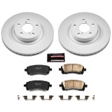 Power Stop 98-02 Subaru Forester Front Z17 Evolution Geomet Coated Brake Kit thumbnail 1