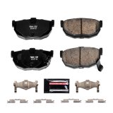 Power Stop 94-06 Hyundai Elantra Rear Z23 Evolution Sport Brake Pads w/Hardware thumbnail 1