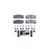 Power Stop 93-96 Subaru Impreza Rear Z23 Evolution Sport Brake Pads w/Hardware thumbnail 2