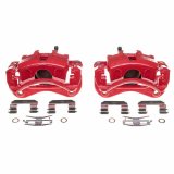 Power Stop 03-05 Hyundai Elantra Front Red Calipers - Pair thumbnail 2